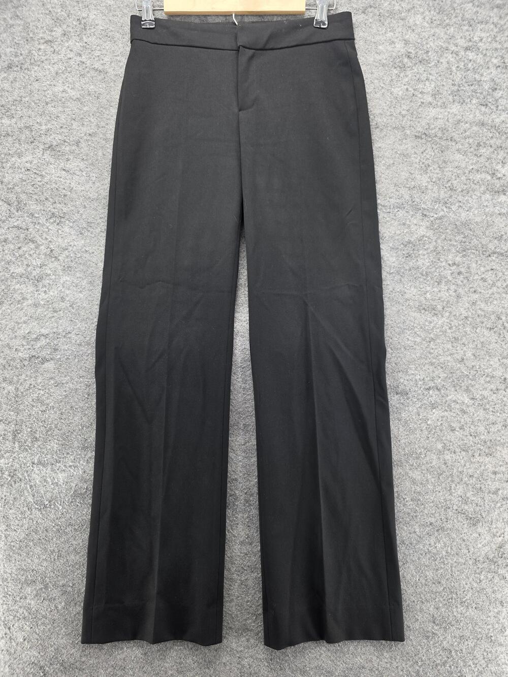 Vertigo Paris Pants Womens 2 Black Dress Work Career Stretch Made In France